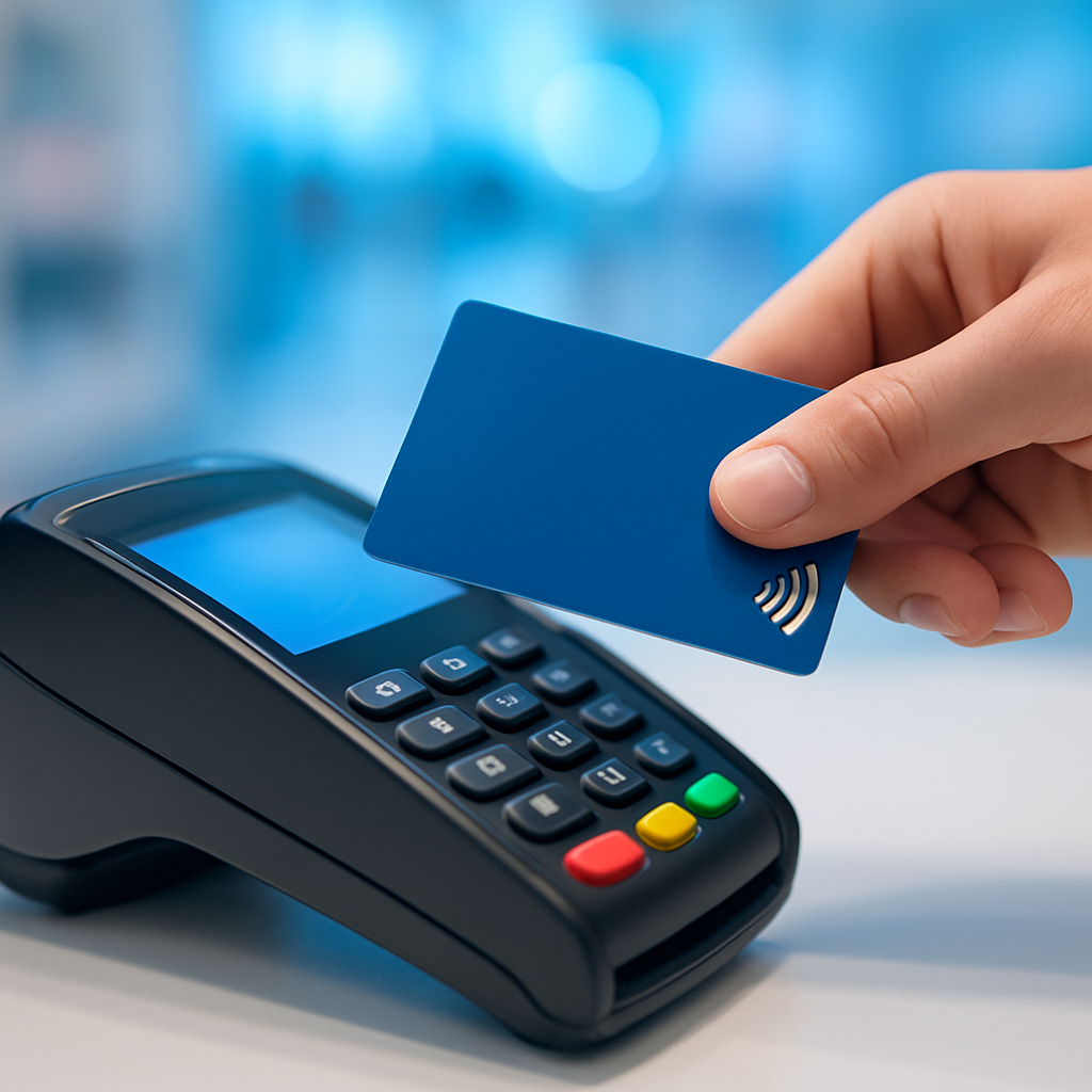 Card payment on a contactless terminal